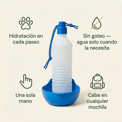 Botella de Agua Portátil Patiku — 500ml