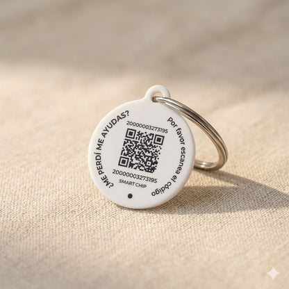 Chapa QR PawView — Identificador Inteligente para Mascotas